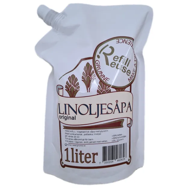 Grunne refill 1l mydło migdałowe